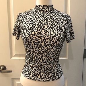 2/$15- Short Sleeve Mockneck